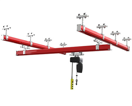 KBK Soft un Light kombinētais tips Crane.jpg KBK Soft And Light Combined Type Crane.jpg