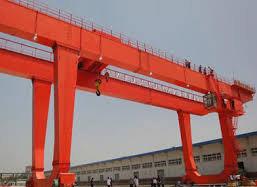 10t dubultstrāvas elektriskais darbarīks celtnis, Portal Crane, Rail Crane.jpg 10t Double Girder Electric Gantry Crane, Portal Crane, Rail Crane.jpg