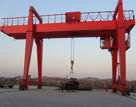 20t divriteņu elektromateriāls celtnis, Portal Crane, Rail Crane.jpg 20t Double Girder Electric Gantry Crane, Portal Crane, Rail Crane.jpg