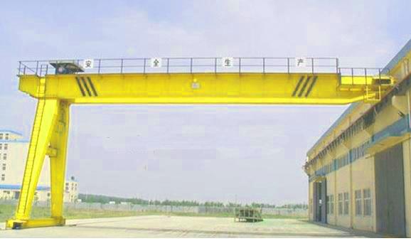 Elektriskie pacēlāji ar puspiekļuves celtņiem (BMH) .jpg Electric Hoist Semi Gantry Crane (BMH).jpg