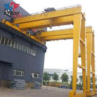 BMH modelis Vienpiedziņas puspiekabes Crane.jpg BMH Model Single Girder Semi Gantry Crane.jpg