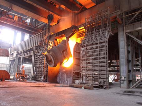 QD tēraudlietuvē 450T pieskaitāmās Crane