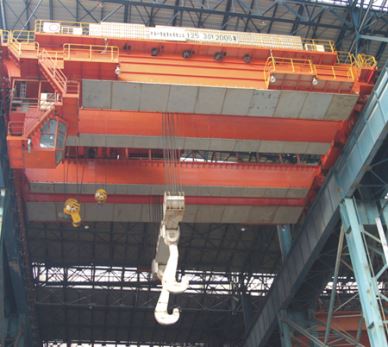 Double Beam Foundry Overhead Crane 30t Founder Crane