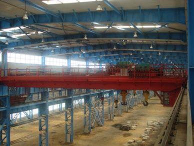 QD Electric Bridge Crane 140 tonnas